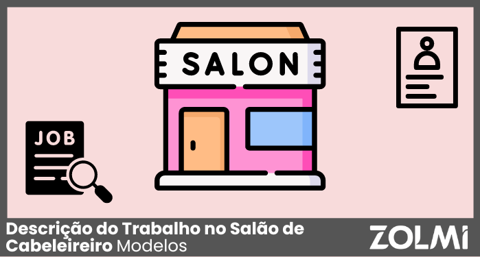 Modelos de Descrição de Trabalho em Salão de Cabeleireiro