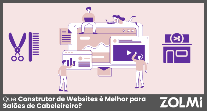 Qual é o Melhor Construtor de Websites para Salões de Cabeleireiro