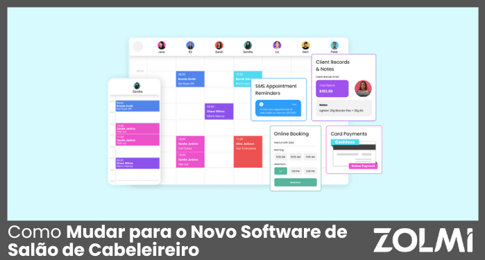 Como Mudar para o Novo Software de Salão de Cabeleireiro em 2025 | zolmi.pt