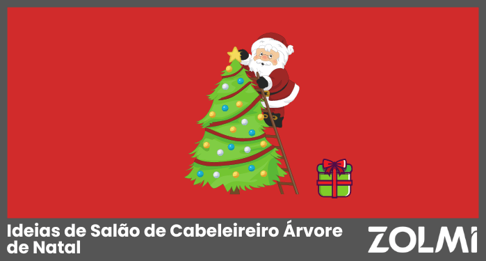 Ideias de Salão de Cabeleireiro Árvore de Natal para Impressionar os Seus Clientes | zolmi.pt