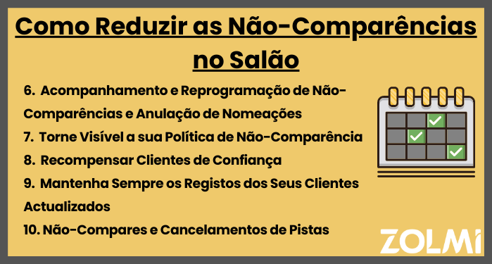 Como reduzir o no-shows do salao de cabeleireiro
