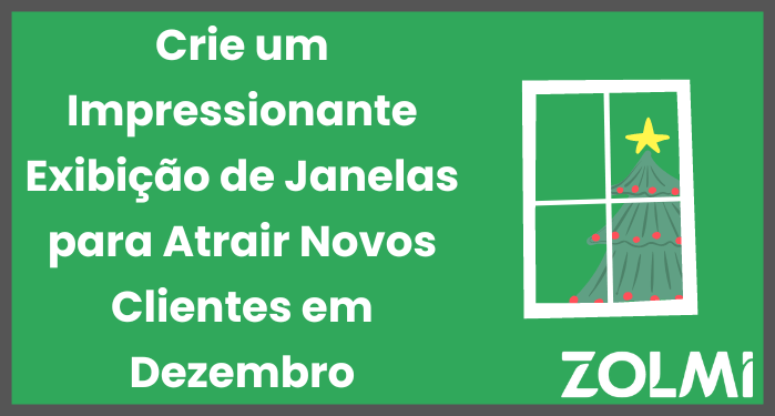 Salao de cabeleireiro janela de natal