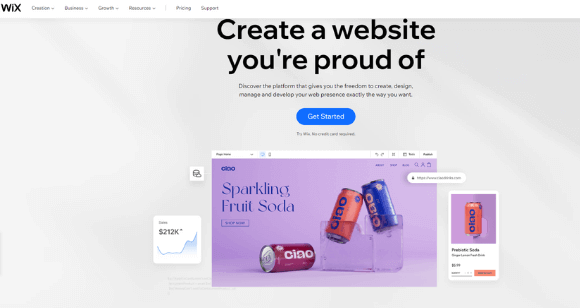 Wix construtor de websites de saloes de cabeleireiro